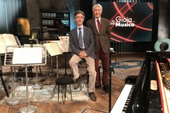 Gioia della Musica Rai3 con Corrado Augias in Studio